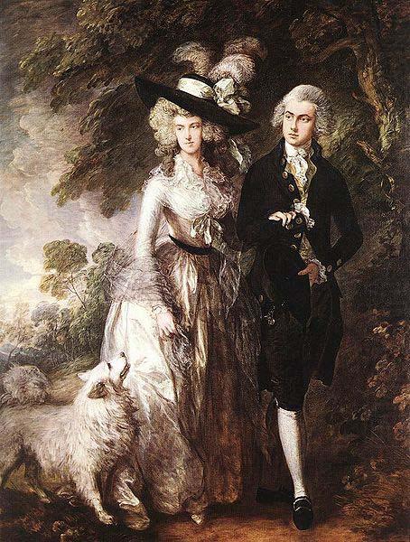 Mr and Mrs William Hallett, Thomas Gainsborough